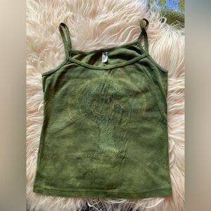 Embroidered vintage Tree Of Life tank top by Mountain Girl celtic pagan